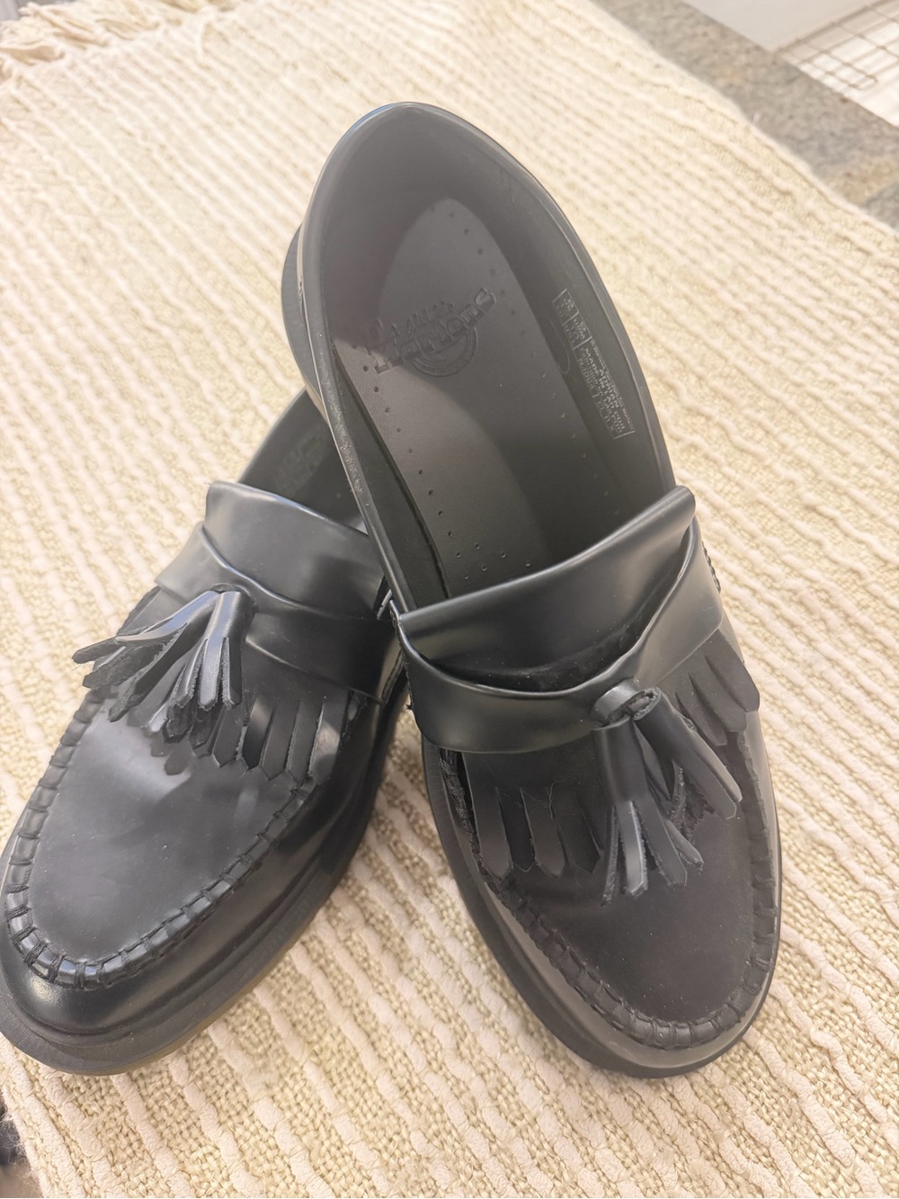 Brand New Men's Dr Marten’s Black Tassel Loafers